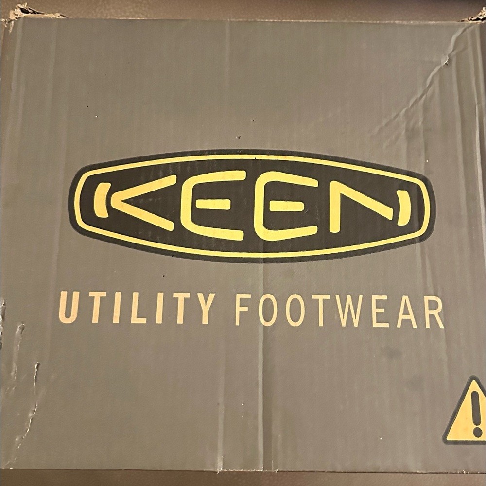 Work boots brand Keen Utility size 13 wide dark brown